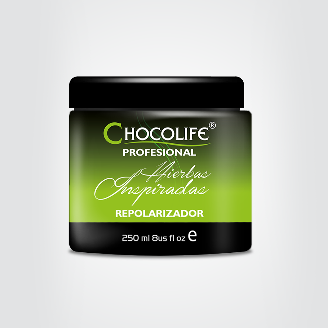 REPOLARIZADOR MASCARILLA CHOCOLIFE HIERBAS INSPIRADAS 250ML.